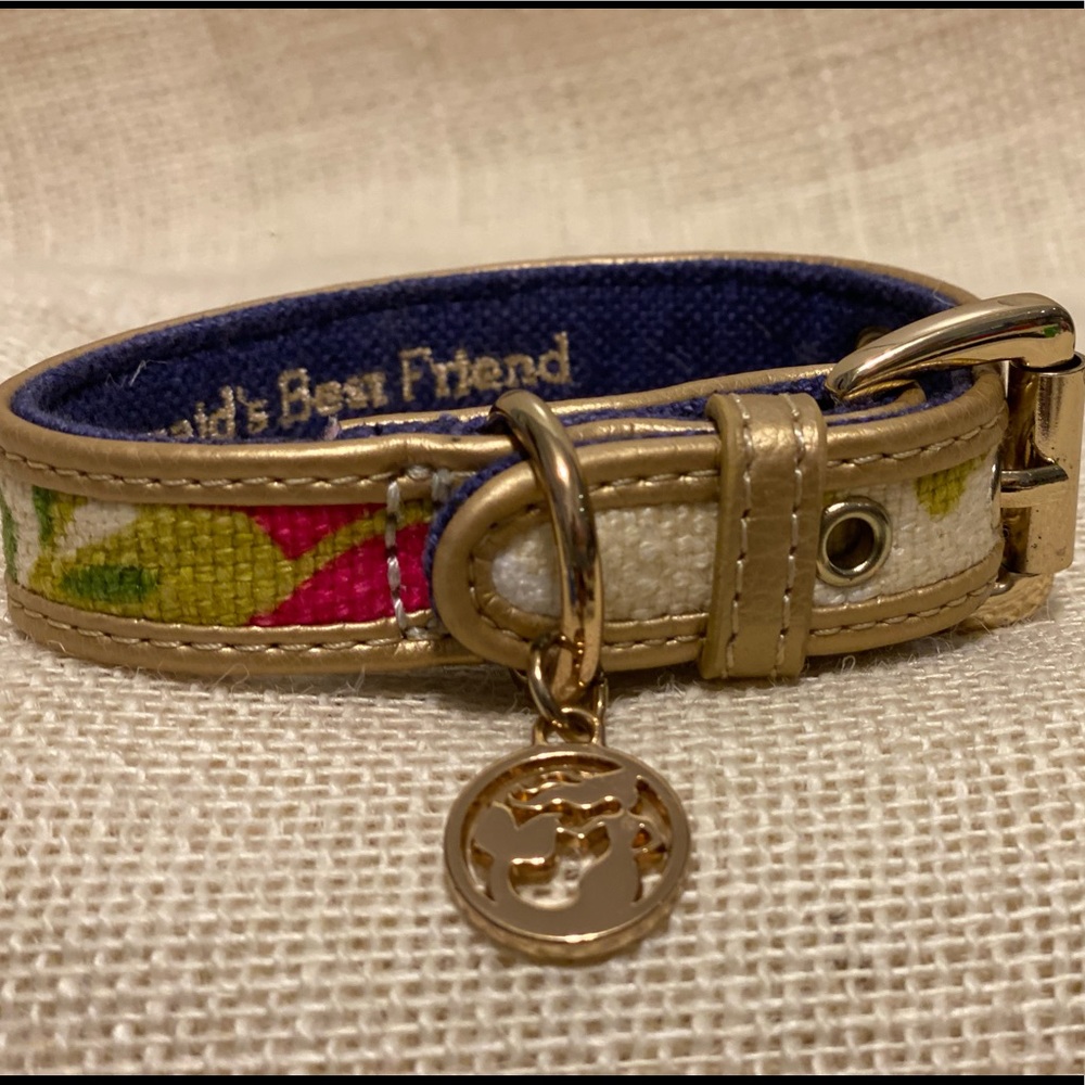 EUC Spartina dog collar XS Fits 8” to 10.25” neck
